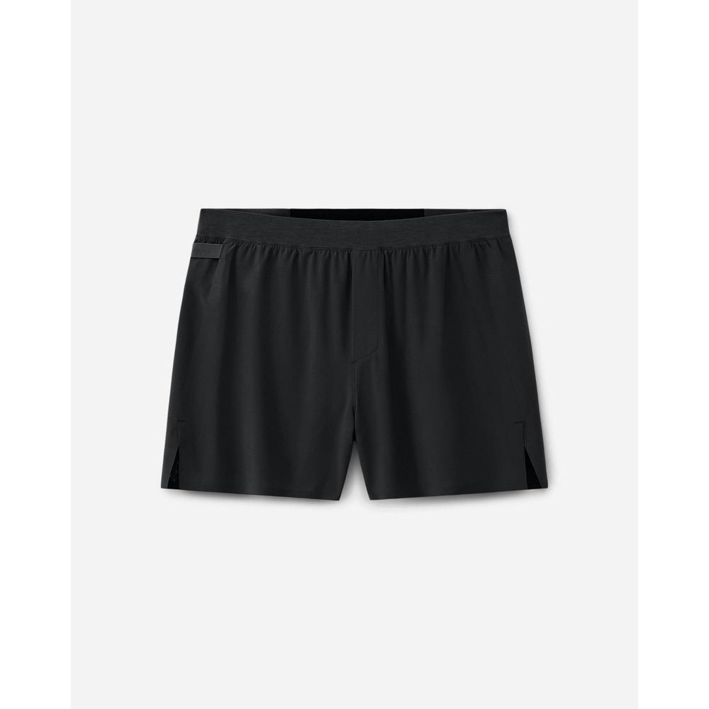 Ten Thousand Mens 3" Distance Short Black Lined Running